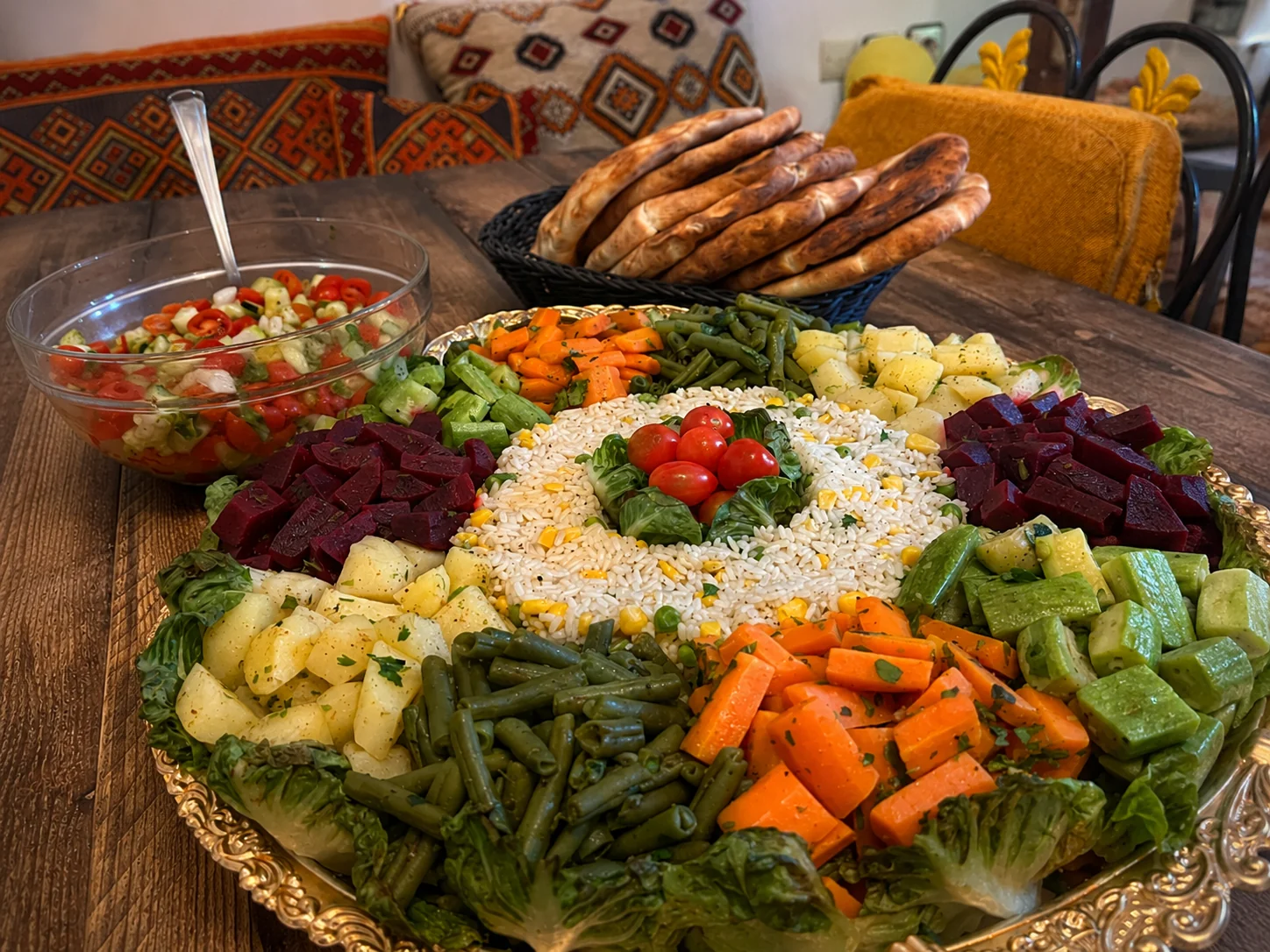 Surf Camp Morocco Dinner 04 — Moroccan dinner
